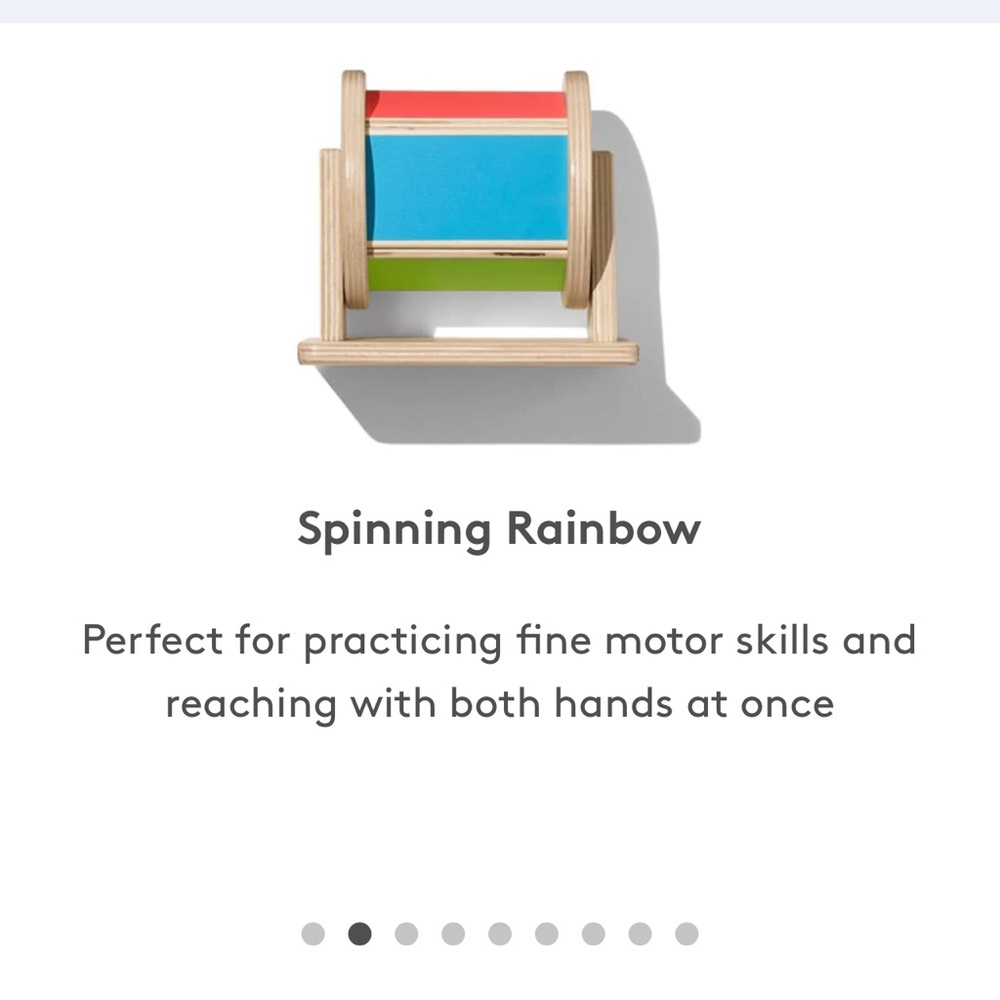Lovevery spinning rainbow
